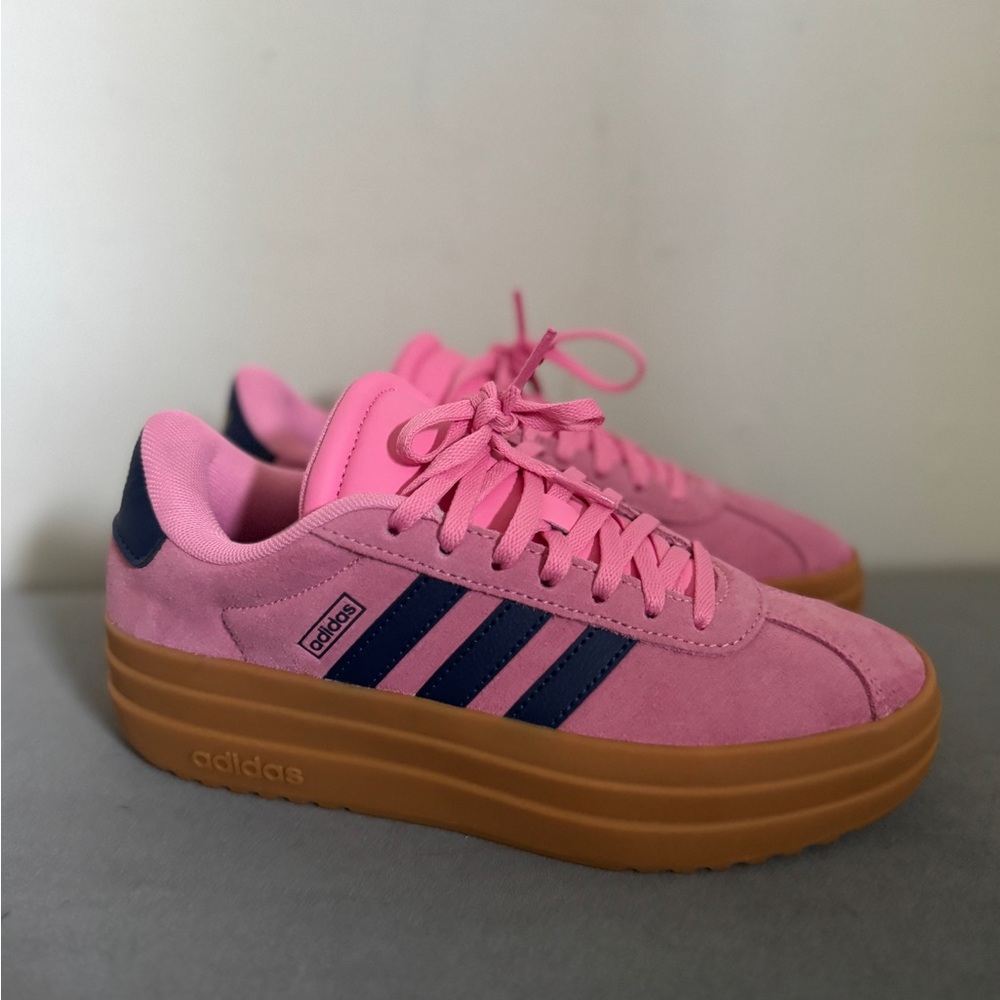 Adidas Girls Pink Sneakers